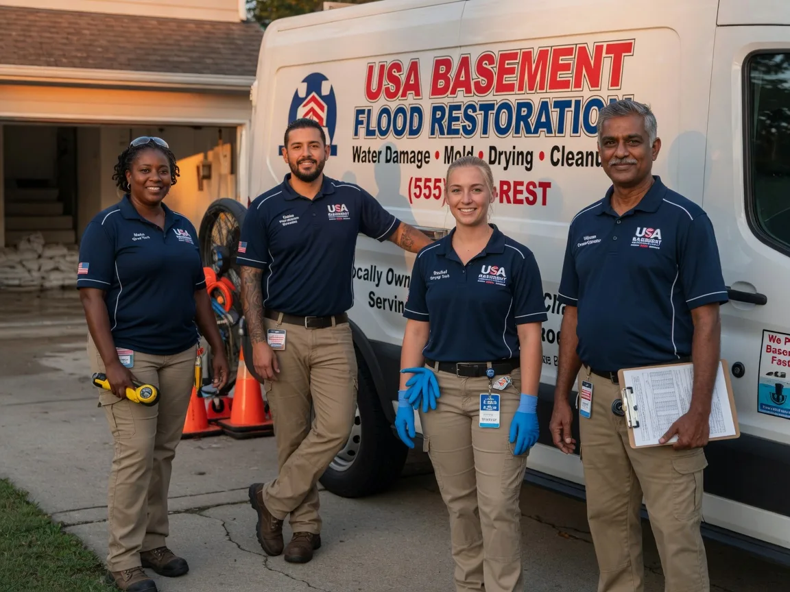 Basement Flood Cleanup company in Columbus, PA